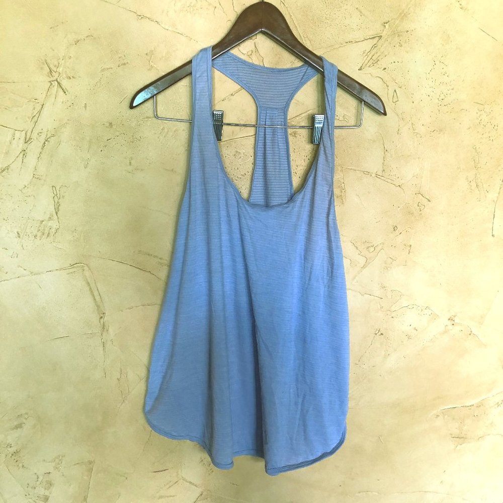 light purple lulu lemon tank top t back